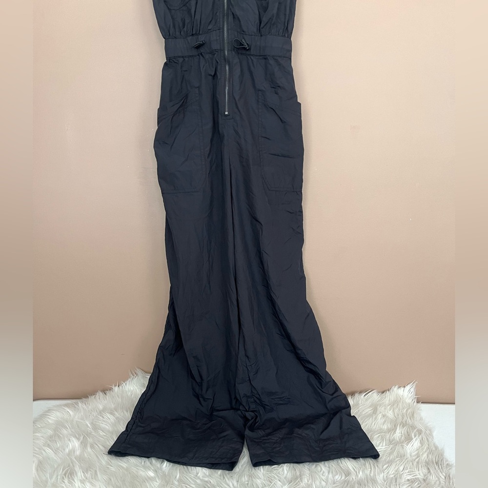 {FP Movement} Back on Trek One Piece Jumpsuit in Black - Womens Large - Picture 4 of 14
